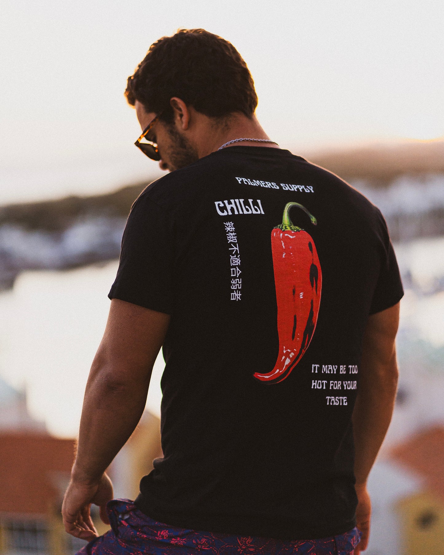 T-SHIRT CHILLI - Black